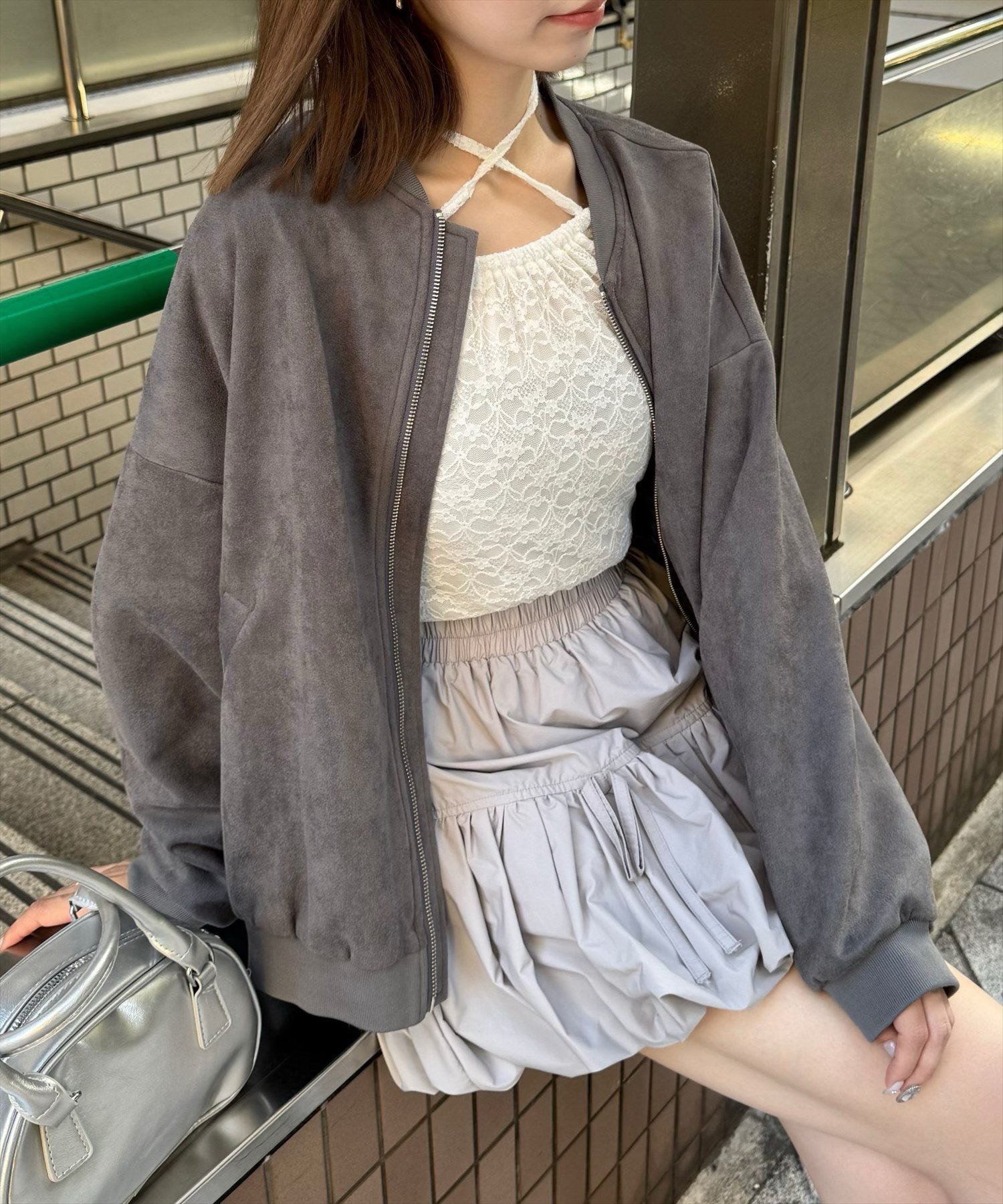 【クリア/clear】のピーチブルゾン インテリア・キッズ・メンズ・レディースファッション・服の通販 founy(ファニー) 　ファッション　Fashion　レディースファッション　Fashion for Women　アウター　Coat / Outerwear Collection　ブルゾンジャケット・スポーティアウター　Blouson Jackets　スウェット / スエット　Sweatshirt, Sweatwear　ピーチ　Peach, Soft Touch　フェミニン　Feminine, Girly　ブルゾン　Blouson, Bomber Jacket　今季　This Season, Current Season　MO|ID: prp329100004652798 ipo3291000000033624565