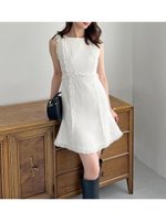 【スナイデル/SNIDEL】のツイードミニワンピース 人気、トレンドファッション・服の通販 founy(ファニー) ファッション Fashion レディースファッション Fashion for Women ワンピース Dresses イエロー Yellow ウェーブ Wavy Pattern オレンジ Orange キャップ Cap, Baseball Cap シャーリング Shirring, Ruched スパンコール Sequins, Sequin Embellishment ツイード Twill, Twill Weave フィット Fit, Slim Fit フリンジ Fringe, Tassel マーメイド Mermaid, Fishtail Silhouette ミックス Mix, Mixed Style リボン Ribbon, Bow リュクス Luxury, Elegant, High-End, Chic A/W・秋冬 Autumn/Winter おすすめ Recommended / Our Picks |ID:prp329100004652831