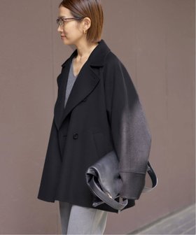 【イエナ/IENA】の《WEB限定/追加2》スーパー160ダブルフェイスショートコート 人気、トレンドファッション・服の通販 founy(ファニー) ファッション Fashion レディースファッション Fashion for Women アウター Coat / Outerwear Collection コート・ロングコート・ピーコート Long Coats, Peacoats & More 2024年 2024 2024-2025秋冬・A/W Autumn/Winter 2024–25 AW24–25 スウェット / スエット Sweatshirt, Sweatwear ダブル Double, Double-Breasted フェイス Face, Facial Design エレガント 上品 Elegant |ID:prp329100004652833