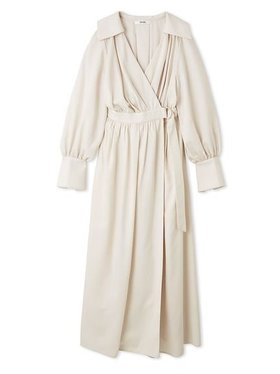 【スナイデル/SNIDEL】のバリエカシュクールシャツワンピース 人気、トレンドファッション・服の通販 founy(ファニー) ファッション Fashion レディースファッション Fashion for Women ワンピース Dresses シャツワンピース / 1枚で着映えコーデ Shirt Dresses エレガント 上品 Elegant カシュクール Wrap Design カフス Cuff Design ギャザー Gathered, Ruffled スリット Slit, Slit Detail とろみ Fluid, Flowy Fabric ツイル Twist, Twisted Detail ドレープ Drape, Draping Fabric ビッグ Big, Oversized フィット Fit, Slim Fit ロング Long, Long-Length おすすめ Recommended / Our Picks |ID:prp329100004652835