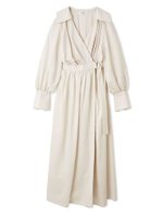 【スナイデル/SNIDEL】のバリエカシュクールシャツワンピース 人気、トレンドファッション・服の通販 founy(ファニー) ファッション Fashion レディースファッション Fashion for Women ワンピース Dresses シャツワンピース / 1枚で着映えコーデ Shirt Dresses エレガント 上品 Elegant カシュクール Wrap Design カフス Cuff Design ギャザー Gathered, Ruffled スリット Slit, Slit Detail とろみ Fluid, Flowy Fabric ツイル Twist, Twisted Detail ドレープ Drape, Draping Fabric ビッグ Big, Oversized フィット Fit, Slim Fit ロング Long, Long-Length おすすめ Recommended / Our Picks |ID:prp329100004652835