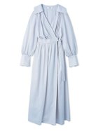 【スナイデル/SNIDEL】のバリエカシュクールシャツワンピース 人気、トレンドファッション・服の通販 founy(ファニー) ファッション Fashion レディースファッション Fashion for Women ワンピース Dresses シャツワンピース / 1枚で着映えコーデ Shirt Dresses エレガント 上品 Elegant カシュクール Wrap Design カフス Cuff Design ギャザー Gathered, Ruffled スリット Slit, Slit Detail とろみ Fluid, Flowy Fabric ツイル Twist, Twisted Detail ドレープ Drape, Draping Fabric ビッグ Big, Oversized フィット Fit, Slim Fit ロング Long, Long-Length おすすめ Recommended / Our Picks thumbnail LBLU[081]|ID: prp329100004652835 ipo3291000000033625023