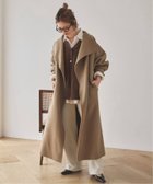 【スピック&スパン/Spick & Span】の《追加 》ビーバーニュアンスカラーオーバーコート 人気、トレンドファッション・服の通販 founy(ファニー) ファッション Fashion レディースファッション Fashion for Women アウター Coat / Outerwear Collection コート・ロングコート・ピーコート Long Coats, Peacoats & More thumbnail キャメル|ID: prp329100004652837 ipo3291000000033625034