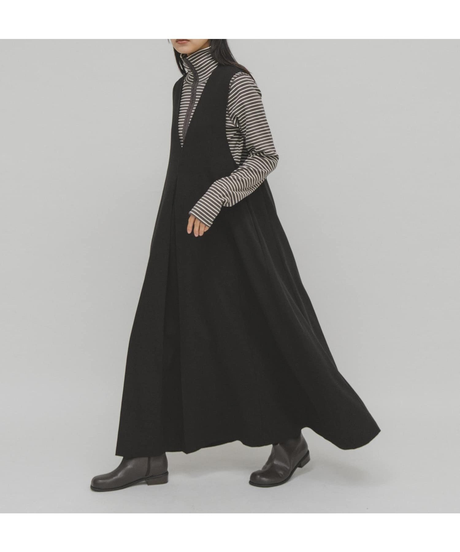 【ケービーエフ/KBF / URBAN RESEARCH】の『一部WEB限定カラー』2WAYフレアジャンパースカート インテリア・キッズ・メンズ・レディースファッション・服の通販 founy(ファニー) ファッション Fashion レディースファッション Fashion for Women スカート Skirts 2025年 2025 2025-2026秋冬・A/W Autumn/Winter 2025–26 AW25–26 冬 Winter / This Winter インナー Innerwear スリーブ Sleeve, Long Sleeve / Short Sleeve チェック Check, Plaid, Tartan フロント Front, Front Design 無地 Plain, Solid Color A/W・秋冬 Autumn/Winter BLACK|ID: prp329100004652896 ipo3291000000034481655