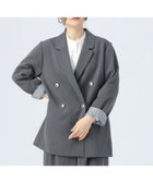 【ビームス ハート/BEAMS HEART】の金ボタン ダブルジャケット 人気、トレンドファッション・服の通販 founy(ファニー) ファッション Fashion レディースファッション Fashion for Women アウター Coat / Outerwear Collection レディースジャケット・軽アウター Jackets インナー Innerwear シンプル Simple, Minimal ジャケット Jacket, Outerwear ストライプ Stripe, Striped Pattern セットアップ Set-Up, Coordinated Outfit ダブル Double, Double-Breasted デニム Denim, Jeans Material ベーシック Basic, Essential おすすめ Recommended / Our Picks エレガント 上品 Elegant thumbnail GREY|ID: prp329100004652929 ipo3291000000033625610