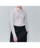 【ビューティ&ユース ユナイテッドアローズ/BEAUTY&YOUTH / UNITED ARROWS】の6(ROKU) ナイロン チュール シャツ プルオーバー 25SS 人気、トレンドファッション・服の通販 founy(ファニー) ファッション Fashion レディースファッション Fashion for Women トップス・カットソー Cut & Sew Tops シャツ・ブラウス・オフィスカジュアル Elegant Blouses & Button-Ups カジュアルプルオーバー・ニットトップス Pullovers & Knit Tops / Casual Pullovers 2025年 2025 2025春夏・S/S Spring/Summer 2025 SS25 インナー Innerwear シアー Sheer, See-Through ジャケット Jacket, Outerwear チュール Tulip, Tulip Motif フィット Fit, Slim Fit ポロシャツ Polo Shirt, Collared Tee thumbnail LT.GRAY|ID: prp329100004652988 ipo3291000000033626433