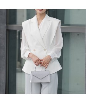 【ドレス/DRESS+】のジャケット風に羽織れてジレベスト 人気、トレンドファッション・服の通販 founy(ファニー) ファッション Fashion レディースファッション Fashion for Women アウター Coat / Outerwear Collection レディースジャケット・軽アウター Jackets シェイプ Shape, Slim Fit シンプル Simple, Minimal ジャケット Jacket, Outerwear ダブル Double, Double-Breasted ビジネス 仕事 通勤 Business / Work / Commuting フラップ Flap, Flap Pocket ポケット Pocket, Pocket Detail マニッシュ Mannish, Boyish |ID:prp329100004652991