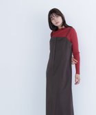 【ナチュラル ビューティー ベーシック/NATURAL BEAUTY BASIC】のキャミワンピース ダークブラウン1|ID: prp329100004653020 ipo3291000000033627006