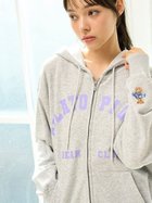 【ジェラート ピケ/gelato pique】のスポーティーベア裏毛パーカ 人気、トレンドファッション・服の通販 founy(ファニー) ファッション Fashion レディースファッション Fashion for Women トップス・カットソー Cut & Sew Tops レディースパーカー・カジュアルフーディー Casual Hoodies & Sweatshirts おすすめ Recommended / Our Picks ショート Short, Short Length ストレッチ Stretch, Stretchy Fabric スポーツ Sports, Activewear トレンド Trend, Trending Now プリント Print, Printed Pattern モチーフ Motif, Design Theme thumbnail GRY[006]|ID: prp329100004653104 ipo3291000000033628084