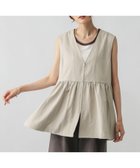 【グローバルワーク/GLOBAL WORK】のピーチサテンベスト/580832 人気、トレンドファッション・服の通販 founy(ファニー) ファッション Fashion レディースファッション Fashion for Women アウター Coat / Outerwear Collection トップス・カットソー Cut & Sew Tops ベスト&ジレ / 重ね着スタイル Vests & Gilets ギャザー Gathered, Ruffled タンク Tank Top, Sleeveless Top ポケット Pocket, Pocket Detail 秋 Autumn A/W・秋冬 Autumn/Winter thumbnail グレージュ50|ID: prp329100004653269 ipo3291000000033987115