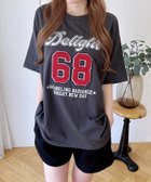 【イング/INGNI】のINGNI/ナンバリングロゴチュニックT 人気、トレンドファッション・服の通販 founy(ファニー) ファッション Fashion レディースファッション Fashion for Women トップス・カットソー Cut & Sew Tops おすすめ Recommended / Our Picks スポーティ Sporty, Casual Athletic スマホ Smartphone, Mobile Device チュニック Tunic, Long Top フロント Front, Front Design リラックス Relax, Relaxed Fit thumbnail チャコールグレー|ID: prp329100004653284 ipo3291000000033631858