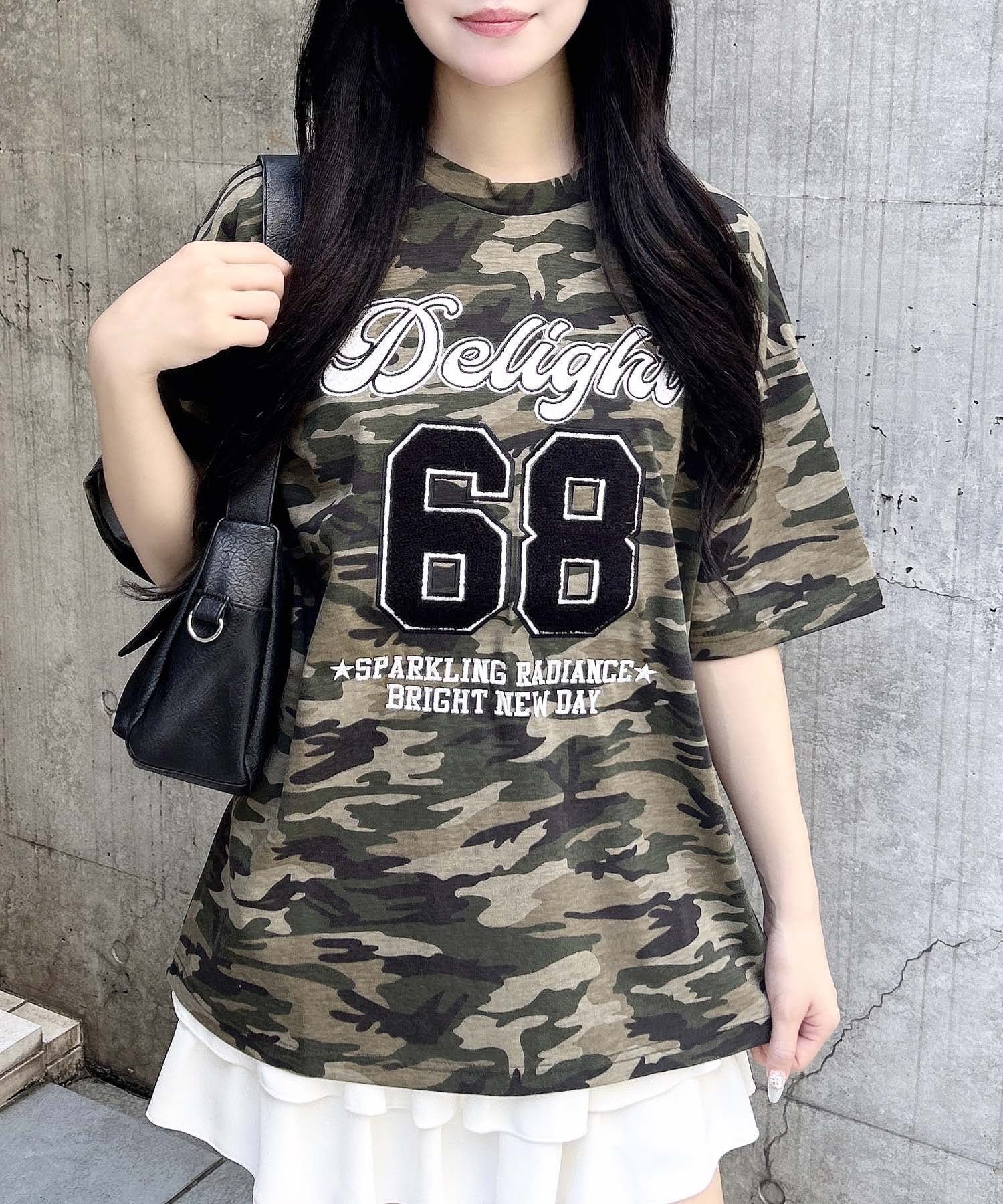【イング/INGNI】のINGNI/ナンバリングロゴチュニックT インテリア・キッズ・メンズ・レディースファッション・服の通販 founy(ファニー) 　ファッション　Fashion　レディースファッション　Fashion for Women　トップス・カットソー　Cut & Sew Tops　おすすめ　Recommended / Our Picks　スポーティ　Sporty, Casual Athletic　スマホ　Smartphone, Mobile Device　チュニック　Tunic, Long Top　フロント　Front, Front Design　リラックス　Relax, Relaxed Fit　メイサイ|ID: prp329100004653284 ipo3291000000033631861
