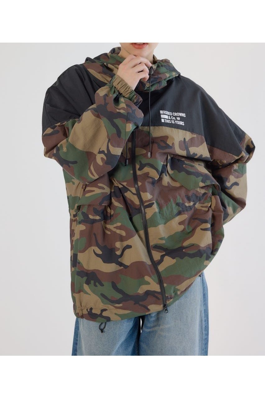【ロデオクラウンズワイドボウル/RODEO CROWNS WIDE BOWL】の(UNISEX)RCSワイドマウンテンパーカー インテリア・キッズ・メンズ・レディースファッション・服の通販 founy(ファニー) 　ファッション　Fashion　レディースファッション　Fashion for Women　トップス・カットソー　Cut & Sew Tops　レディースパーカー・カジュアルフーディー　Casual Hoodies & Sweatshirts　アウトドア　Outdoor Clothing　ガーリー　Girly, Feminine Style　ショルダー　Shoulder, Shoulder Strap　ティアードスカート　Tiered Skirt, Flounced Skirt　デニム　Denim, Jeans Material　ドロップ　Drop Shoulder, Dropped Style　パーカー　Hoodie, Parka　フラップ　Flap, Flap Pocket　フレア　Flare, Flared　プリント　Print, Printed Pattern　ポケット　Pocket, Pocket Detail　メッシュ　Mesh, Net Fabric　ユニセックス　Unisex, Genderless　ヨーク　Yoke, Yoke Design　ラバー　Rubber, Rubber Sole　ワイド　Wide, Wide Fit　おすすめ　Recommended / Our Picks　迷彩|ID: prp329100004653290 ipo3291000000033632027