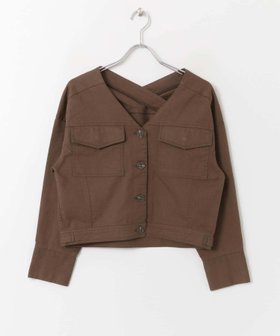 【センスオブプレイス/SENSE OF PLACE by URBAN RESEARCH】のノーカラーショートジャケット 人気、トレンドファッション・服の通販 founy(ファニー) ファッション Fashion レディースファッション Fashion for Women アウター Coat / Outerwear Collection レディースジャケット・軽アウター Jackets おすすめ Recommended / Our Picks ジャケット Jacket, Outerwear チュニック Tunic, Long Top ロング Long, Long-Length 春 Spring |ID:prp329100004653315