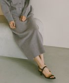 【グローバルワーク/GLOBAL WORK】のスウェットライクニットナロースカート/571364 ミドルグレー15|ID: prp329100004653337 ipo3291000000034587448