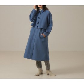 【アバハウスマヴィ/abahouse mavie】の【マルチWAY】ジャージーメルトンステンカラーコート 人気、トレンドファッション・服の通販 founy(ファニー) ファッション Fashion レディースファッション Fashion for Women アウター Coat / Outerwear Collection コート・ロングコート・ピーコート Long Coats, Peacoats & More ショート Short, Short Length スタンダード Standard, Basic ブルゾン Blouson, Bomber Jacket ロング Long, Long-Length |ID:prp329100004653362