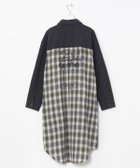 【アミナコレクション/Amina Collection】の【カヒコ】コラピントシャツワンピース【SURF Palms】 グレー|ID: prp329100004653364 ipo3291000000033633262