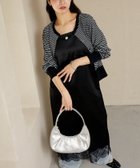 【フリークスストア/FREAK'S STORE】のワンポイント刺繍 裾レース サテン キャミワンピース 限定展開 25AW ブラック|ID: prp329100004653372 ipo3291000000033633341