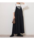 【ジャーナルスタンダード レリューム/JOURNAL STANDARD relume】のウォッシャブルブラッシュロングキャミワンピース ブラック|ID: prp329100004653378 ipo3291000000033633376