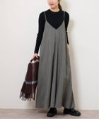 【ジャーナルスタンダード レリューム/JOURNAL STANDARD relume】のウォッシャブルブラッシュロングキャミワンピース グレー|ID: prp329100004653378 ipo3291000000033633377