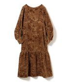 【ビームス ウイメン/BEAMS】のRBS / ジャガード ベルベット ワンピース 人気、トレンドファッション・服の通販 founy(ファニー) ファッション Fashion レディースファッション Fashion for Women ワンピース Dresses カーディガン Cardigan, Knitwear ギャザー Gathered, Ruffled フリンジ Fringe, Tassel ベルベット Velvet, Velvety マーメイド Mermaid, Fishtail Silhouette モチーフ Motif, Design Theme ロング Long, Long-Length おすすめ Recommended / Our Picks thumbnail CAMEL|ID: prp329100004653387 ipo3291000000033829376