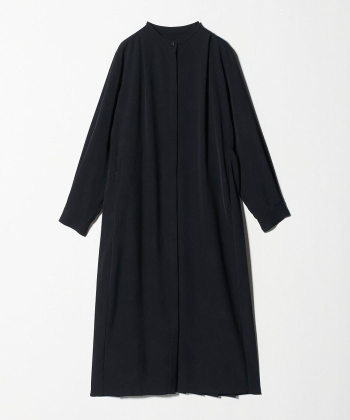 【ユナイテッドアローズ/UNITED ARROWS】のバックプリーツ シャツワンピース A DAY IN THE LIFE インテリア・キッズ・メンズ・レディースファッション・服の通販 founy(ファニー) https://founy.com/ ファッション Fashion レディースファッション Fashion for Women ワンピース Dresses シャツワンピース / 1枚で着映えコーデ Shirt Dresses クラシカル Classical, Vintage-Inspired ジャケット Jacket, Outerwear ダブル Double, Double-Breasted トレンド Trend, Trending Now ドット Polka Dot, Dot Pattern プリーツ Pleats, Pleated メタル Metal, Metal Parts 無地 Plain, Solid Color 秋 Autumn |ID: prp329100004653392 ipo3291000000033633471