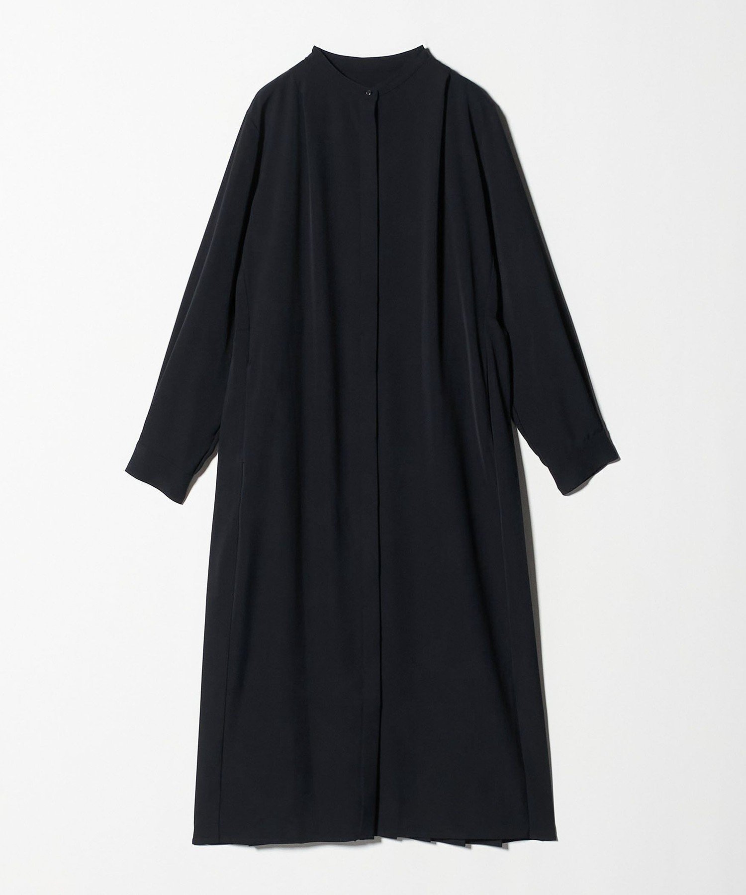 【ユナイテッドアローズ/UNITED ARROWS】のバックプリーツ シャツワンピース A DAY IN THE LIFE 人気、トレンドファッション・服の通販 founy(ファニー) 　ファッション　Fashion　レディースファッション　Fashion for Women　ワンピース　Dresses　シャツワンピース / 1枚で着映えコーデ　Shirt Dresses　クラシカル　Classical, Vintage-Inspired　ジャケット　Jacket, Outerwear　ダブル　Double, Double-Breasted　トレンド　Trend, Trending Now　ドット　Polka Dot, Dot Pattern　プリーツ　Pleats, Pleated　メタル　Metal, Metal Parts　無地　Plain, Solid Color　秋　Autumn　 other-1|ID: prp329100004653392 ipo3291000000033633471