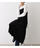 【デッサン/Dessin】の【前後2WAY/洗える】ベロアワンピース 人気、トレンドファッション・服の通販 founy(ファニー) ファッション Fashion レディースファッション Fashion for Women ワンピース Dresses おすすめ Recommended / Our Picks キャミソール Camisole, Spaghetti Strap Top ジャケット Jacket, Outerwear スリーブ Sleeve, Long Sleeve / Short Sleeve ダウン Down, Puffer トレンド Trend, Trending Now ドット Polka Dot, Dot Pattern ベロア Velour, Soft Velvet ポケット Pocket, Pocket Detail ロング Long, Long-Length 別注 Limited Edition, Custom Order 洗える Machine Washable 秋 Autumn thumbnail ブラック|ID: prp329100004653426 ipo3291000000033633787