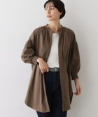 【デッサン/Dessin】のチュニックシャツ 人気、トレンドファッション・服の通販 founy(ファニー) ファッション Fashion レディースファッション Fashion for Women トップス・カットソー Cut & Sew Tops シャツ・ブラウス・オフィスカジュアル Elegant Blouses & Button-Ups インナー Innerwear カットソー Cut and Sewn Top シャーリング Shirring, Ruched スリーブ Sleeve, Long Sleeve / Short Sleeve タンク Tank Top, Sleeveless Top タートルネック Turtleneck, High Neck チュニック Tunic, Long Top テーパード Tapered, Tapered Pants デニム Denim, Jeans Material フレア Flare, Flared ポケット Pocket, Pocket Detail ワイド Wide, Wide Fit 楽ちん Easy Fit, Comfortable 羽織 Haori, Light Jacket 軽量 Lightweight, Ultra Light thumbnail ブラウン|ID: prp329100004653428 ipo3291000000033633793