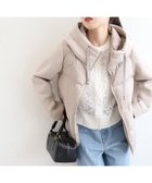 【ルクールブラン/le.coeur blanc】のカットボンディング×スムースタフタショートブルゾン 人気、トレンドファッション・服の通販 founy(ファニー) ファッション Fashion レディースファッション Fashion for Women アウター Coat / Outerwear Collection ブルゾンジャケット・スポーティアウター Blouson Jackets おすすめ Recommended / Our Picks サロペット Overalls, Salopette ショート Short, Short Length フェミニン Feminine, Girly ブルゾン Blouson, Bomber Jacket ボンディング Bonding, Bonded Fabric エレガント 上品 Elegant 人気 Popular, Best Seller 今季 This Season, Current Season thumbnail グレージュ|ID: prp329100004653478 ipo3291000000033634203