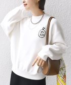 【シップス フォー ウィメン/SHIPS】の手洗い可能 ロゴ ワッペン ロング スリーブ プルオーバー ナチュラル|ID: prp329100004653507 ipo3291000000033634651