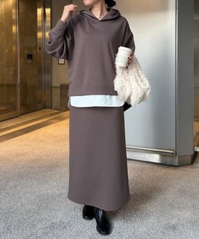 【ジェナ エスパス メルヴェイユ/Jena espace merveilleux】の【2点セット/再入荷】レイヤードライクセットアップ 人気、トレンドファッション・服の通販 founy(ファニー) ファッション Fashion レディースファッション Fashion for Women セットアップ Matching Sets インナー Innerwear シンプル Simple, Minimal ストレート Straight, Straight Cut スマート Smart, Elegant セットアップ Set-Up, Coordinated Outfit タイトスカート Pencil Skirt, Tight Skirt 再入荷 Restock / Back in Stock おすすめ Recommended / Our Picks |ID:prp329100004653509