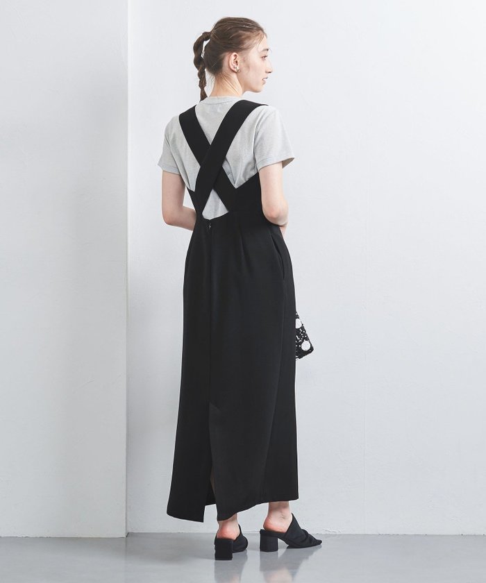 【ユナイテッドアローズ/UNITED ARROWS】のCOMFY バッククロス ジャンパースカート インテリア・キッズ・メンズ・レディースファッション・服の通販 founy(ファニー) https://founy.com/ ファッション Fashion レディースファッション Fashion for Women スカート Skirts バッグ Bags インナー Innerwear カットソー Cut and Sewn Top クラシカル Classical, Vintage-Inspired 吸水 Absorbent, Quick-Dry シェイプ Shape, Slim Fit シンプル Simple, Minimal スリット Slit, Slit Detail ブルゾン Blouson, Bomber Jacket 別注 Limited Edition, Custom Order ロング Long, Long-Length おすすめ Recommended / Our Picks |ID: prp329100004653516 ipo3291000000033829418