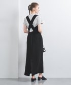 【ユナイテッドアローズ/UNITED ARROWS】のCOMFY バッククロス ジャンパースカート BLACK|ID: prp329100004653516 ipo3291000000033829420