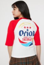 【ロデオクラウンズワイドボウル/RODEO CROWNS WIDE BOWL】の【UNISEX】Orion BeerxRCSラグラン5分トップス 人気、トレンドファッション・服の通販 founy(ファニー) ファッション Fashion レディースファッション Fashion for Women トップス・カットソー Cut & Sew Tops ユニセックス Unisex, Genderless クロップド Cropped, Short Length トレンド Trend, Trending Now プリント Print, Printed Pattern ポケット Pocket, Pocket Detail thumbnail RED|ID: prp329100004653520 ipo3291000000033634725