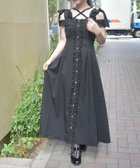 【アクシーズファム/axes femme】のショルダーリボンワンピース 人気、トレンドファッション・服の通販 founy(ファニー) ファッション Fashion レディースファッション Fashion for Women ワンピース Dresses インナー Innerwear カーディガン Cardigan, Knitwear デコルテ Décolleté, Neckline フェミニン Feminine, Girly フリル Frill, Ruffle フレア Flare, Flared リボン Ribbon, Bow ロング Long, Long-Length エレガント 上品 Elegant thumbnail 黒|ID: prp329100004653525 ipo3291000000033634754