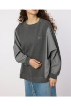 【ロデオクラウンズワイドボウル/RODEO CROWNS WIDE BOWL】のピグメントバック切替トップス 人気、トレンドファッション・服の通販 founy(ファニー) ファッション Fashion レディースファッション Fashion for Women トップス・カットソー Cut & Sew Tops インナー Innerwear シンプル Simple, Minimal デニム Denim, Jeans Material ユーズド Used, Vintage-Look 切替 Switching, Contrast Panel thumbnail BLK|ID: prp329100004653540 ipo3291000000033634949