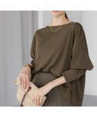 【エルーラ/Elura】のドレスアップリブプルオーバー/326353 人気、トレンドファッション・服の通販 founy(ファニー) ファッション Fashion レディースファッション Fashion for Women トップス・カットソー Cut & Sew Tops カジュアルプルオーバー・ニットトップス Pullovers & Knit Tops / Casual Pullovers ワンピース Dresses フォーマル・パーティードレス・結婚式用ドレス Elegant & Casual Dresses カットソー Cut and Sewn Top 再入荷 Restock / Back in Stock thumbnail カーキ78|ID: prp329100004653553 ipo3291000000033635107