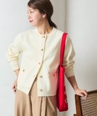 【フリークスストア/FREAK'S STORE】の金ボタン ニット カーディガン【限定展開】 25AW 人気、トレンドファッション・服の通販 founy(ファニー) ファッション Fashion レディースファッション Fashion for Women トップス・カットソー Cut & Sew Tops ニット Knit Tops & Sweaters カーディガン・羽織り Layered Style Cardigans カーディガン Cardigan, Knitwear シンプル Simple, Minimal 人気 Popular, Best Seller フロント Front, Front Design ポケット Pocket, Pocket Detail A/W・秋冬 Autumn/Winter 冬 Winter / This Winter エレガント 上品 Elegant 2025年 2025 2025-2026秋冬・A/W Autumn/Winter 2025–26 AW25–26 thumbnail オフホワイト|ID: prp329100004653576 ipo3291000000033955666