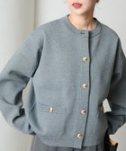 【フリークスストア/FREAK'S STORE】の金ボタン ニット カーディガン【限定展開】 25AW 人気、トレンドファッション・服の通販 founy(ファニー) ファッション Fashion レディースファッション Fashion for Women トップス・カットソー Cut & Sew Tops ニット Knit Tops & Sweaters カーディガン・羽織り Layered Style Cardigans カーディガン Cardigan, Knitwear シンプル Simple, Minimal 人気 Popular, Best Seller フロント Front, Front Design ポケット Pocket, Pocket Detail A/W・秋冬 Autumn/Winter 冬 Winter / This Winter エレガント 上品 Elegant 2025年 2025 2025-2026秋冬・A/W Autumn/Winter 2025–26 AW25–26 thumbnail グレー|ID: prp329100004653576 ipo3291000000033955667