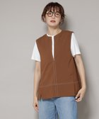 【ナノ ユニバース/nano universe】のドライウェザーストレッチバイカラーステッチベスト(セットアップ可) 人気、トレンドファッション・服の通販 founy(ファニー) ファッション Fashion レディースファッション Fashion for Women アウター Coat / Outerwear Collection トップス・カットソー Cut & Sew Tops ベスト&ジレ / 重ね着スタイル Vests & Gilets ウォッシャブル Machine Washable シンプル Simple, Minimal セットアップ Set-Up, Coordinated Outfit 定番 Standard, Basic Item ノースリーブ Sleeveless, No-Sleeve フロント Front, Front Design ポケット Pocket, Pocket Detail マニッシュ Mannish, Boyish おすすめ Recommended / Our Picks 夏 Summer 2025年 2025 2025-2026秋冬・A/W Autumn/Winter 2025–26 AW25–26 thumbnail ブラウン|ID: prp329100004653583 ipo3291000000033635527