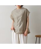 【バブ ブージュルード/Bab Bou Jeloud】のシアーカットドッキングサイドボタンプルオーバー グレージュ|ID: prp329100004653592 ipo3291000000033635628