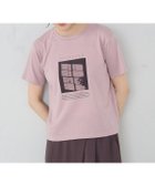 【コムサイズム/COMME CA ISM】のフォトプリント半袖Tシャツ 人気、トレンドファッション・服の通販 founy(ファニー) ファッション Fashion レディースファッション Fashion for Women トップス・カットソー Cut & Sew Tops シャツ・ブラウス・オフィスカジュアル Elegant Blouses & Button-Ups ロングTシャツ・Tシャツ Longline T-Shirts & Tees インナー Innerwear コンパクト Compact, Small Size フロント Front, Front Design プリント Print, Printed Pattern ポケット Pocket, Pocket Detail 半袖 Short Sleeve, Half Sleeve thumbnail ピンク|ID: prp329100004653612 ipo3291000000033635860