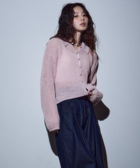 【ビーフラット/bflat】のモヘアタッチショートニットカーディガン 人気、トレンドファッション・服の通販 founy(ファニー) ファッション Fashion レディースファッション Fashion for Women トップス・カットソー Cut & Sew Tops ニット Knit Tops & Sweaters カーディガン・羽織り Layered Style Cardigans カーディガン Cardigan, Knitwear コンパクト Compact, Small Size ショート Short, Short Length トレンド Trend, Trending Now バランス Balance, Style Balance ベーシック Basic, Essential ポロシャツ Polo Shirt, Collared Tee おすすめ Recommended / Our Picks |ID:prp329100004653671