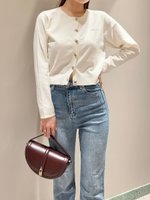 【スナイデル/SNIDEL】の【FLOWER COLLECTION】ビジューボタンニットカーディガン 人気、トレンドファッション・服の通販 founy(ファニー) ファッション Fashion レディースファッション Fashion for Women トップス・カットソー Cut & Sew Tops ニット Knit Tops & Sweaters カーディガン・羽織り Layered Style Cardigans フェミニン Feminine, Girly プリント Print, Printed Pattern ベーシック Basic, Essential マーガレット Marguerite, Daisy Pattern モチーフ Motif, Design Theme おすすめ Recommended / Our Picks |ID:prp329100004653673