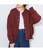 【スローブ イエナ/SLOBE IENA】のダンボールクルーネックカーディガン 人気、トレンドファッション・服の通販 founy(ファニー) ファッション Fashion レディースファッション Fashion for Women トップス・カットソー Cut & Sew Tops カーディガン・羽織り Layered Style Cardigans thumbnail ボルドー|ID: prp329100004653674 ipo3291000000033636535