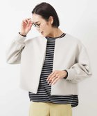 【ミッシェルクラン/MICHEL KLEIN】の2WAYジップカーデプルオーバー ライトグレー|ID: prp329100004653687 ipo3291000000033636631