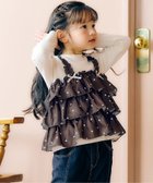 【エフオー オンラインストア/F.O.Online Store / KIDS】の【リンク】さくらんぼ・ハート柄ティアードトップス アイボリー|ID: prp329100004653699 ipo3291000000034064654