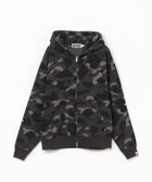 【アベイシングエイプ/A BATHING APE / MEN】のONE POINT COLOR CAMO CROPPED FULL ZIP HOODIE M BLACK|ID: prp329100004653710 ipo3291000000033820498