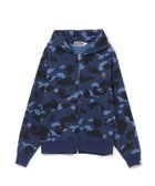 【アベイシングエイプ/A BATHING APE / MEN】のONE POINT COLOR CAMO CROPPED FULL ZIP HOODIE M NAVY|ID: prp329100004653710 ipo3291000000033820499